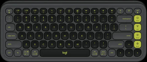 Logitech POP Icon Keys wireless keyboard - Graphite