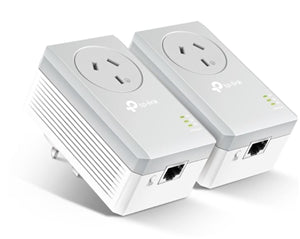 TP-Link TL-PA4010PKIT AV600 Powerline Kit with Dual Pass Through