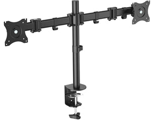 Digitus 15-27" Dual Monitor Stand with Clamp Base