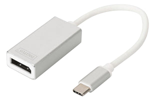 Digitus USB Type-C (M) to DisplayPort (F) Adapter Cable .2m