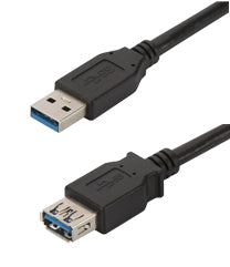 Digitus USB 3.0 Type A (M) to USB Type A (F) 1m Extension Cable