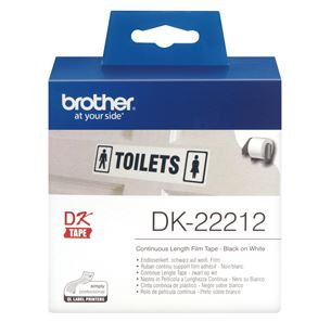 Brother DK22212 Continuous Length Film Tape 62mm x 15.24m