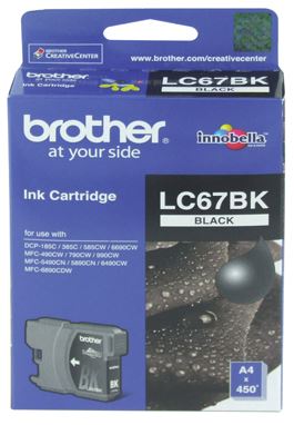 Brother LC67BK Black Ink Cartridge