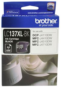 Brother LC137XLBK Black High Yield Ink Cartridge