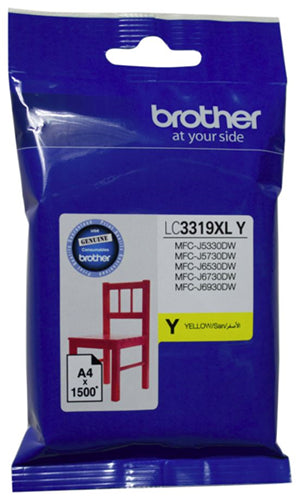 Brother LC3319XLY Yellow High Yield Ink Cartridge