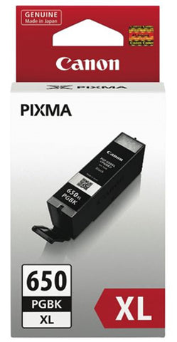 Canon PGI650XLPGBK Black High Yield Ink Cartridge