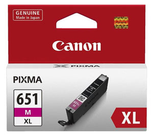 Canon CLI651XLM Magenta High Yield Ink Cartridge