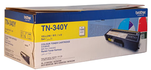 Brother TN-340Y Yellow Toner