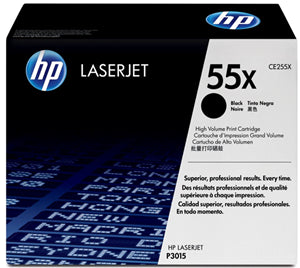 HP 55X Black High Yield Toner