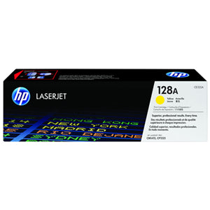 HP 128A Yellow Toner