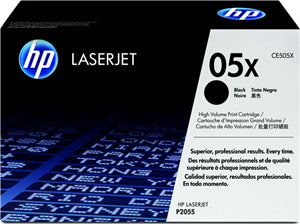 HP 05X Black High Yield Toner