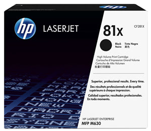 HP 81X Black High Yield Toner