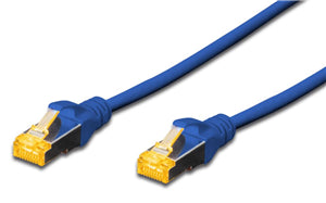 Digitus S-FTP CAT6A Patch Lead - 0.25M Blue