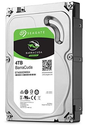 Seagate BarraCuda SATA 3.5" 5400RPM 256MB 4TB HDD 2Yr Wty