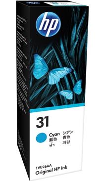 HP 31 Cyan Ink Bottle 70ml