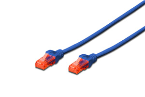 Digitus UTP CAT6 Patch Lead - 0.2M Blue