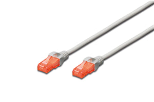 Digitus UTP CAT6 Patch Lead - 0.5M Grey