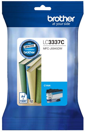 Brother LC3337C Cyan Ink Cartridge