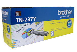 Brother TN-237Y Yellow High Yield Toner Cartridge