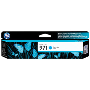 HP 971 Cyan Ink Cartridge