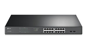 TP-Link SG1218MPE 16 Port Gigabit POE+ Easy Smart Rackmount Switch