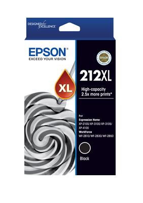 Epson 212XL Black High Yield Ink Cartridge