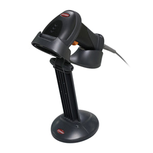 Zebex Z-3392 Plus Linear Imager 2D Barcode Scanner USB Black + Stand