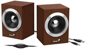 Genius SP-HF280 Wooden USB Powered Speakers