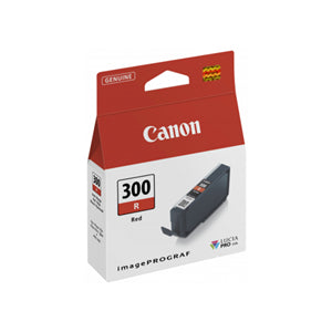 Canon PFI-300R Red Ink Cartridge