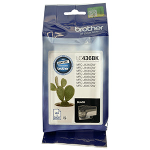 Brother LC436BK Black Ink Cartridge