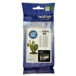 Brother LC436XLBK Black Ink Cartridge