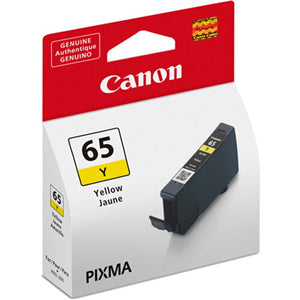 Canon CLI-65Y Dye Yellow Ink Cartridge (Monet)