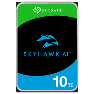 Seagate SkyHawk AI 10TB SATA 3.5" 256MB Surveillance HDD 5yr wty