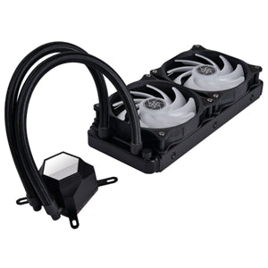 SilverStone PF240-ARGB-V2 PermaFrost Liquid Cooler - Dual Fan