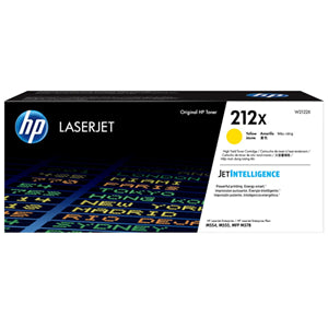 HP 212X High Yield Yellow Original LaserJet Toner Cartridge