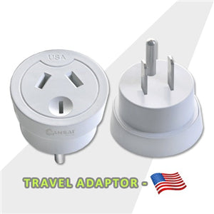 Sansai OutboundTravel Adapter - NZ/AU to US Plug