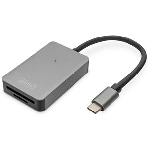 DIGITUS USB-C Card Reader, 2 Port, High Speed