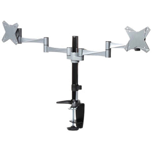 Brateck 13-27" Dual Monitor Stand with Clamp & Grommet Base