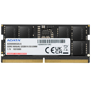 ADATA 32GB DDR5-5600 2048x8 SODIMM Lifetime wty