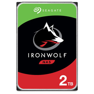 Seagate IronWolf 2TB SATA 3.5" 5400RPM 256MB NAS HDD 3Yr Wty