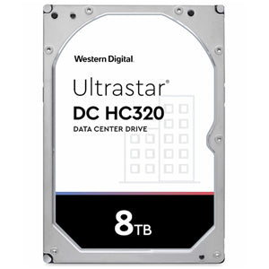 WD Ultrastar DC HC320 SATA 3.5" 7200RPM 256MB 8TB NAS HDD