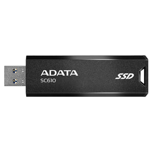 ADATA SC610 Retractable USB3.2 Gen 2 1TB External SSD 5yr wty