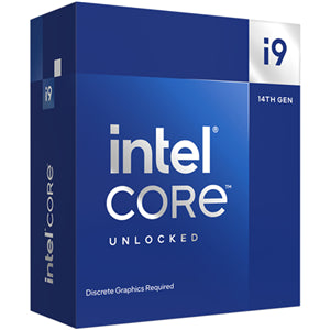 Intel Core i9-14900KF 24C/32T (8P+16E Core) CPU LGA1700 No Fan No Gfx