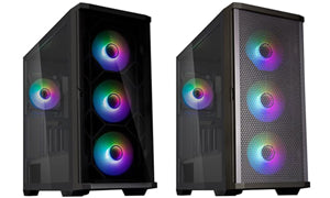 Zalman Z10 Duo ATX Mid Tower Case 4x120mm ARGB Black