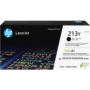 HP 213Y Extra High Yield Black Original LaserJet Toner Cartridge