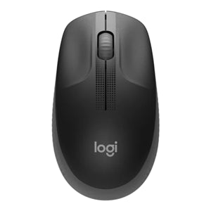 Logitech M190 Full Size Wireless Mouse - Charcoal