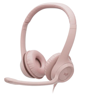 Logitech H390 USB Digital Headset - Rose