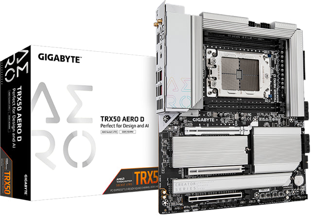 Gigabyte  TRX50 Aero D sTR5 Threadripper E-ATX Motherboard