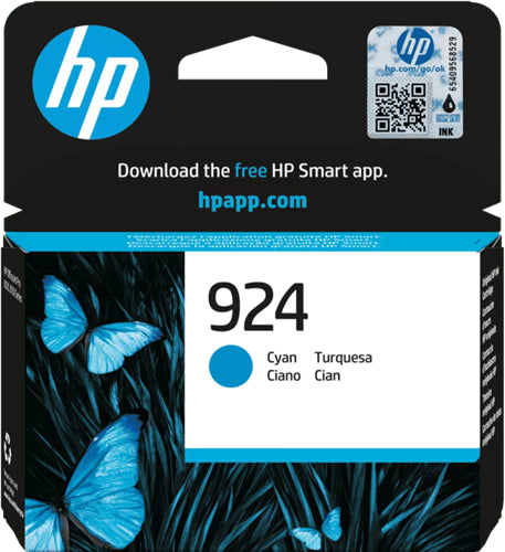 HP 924 Cyan Original Ink Cartridge