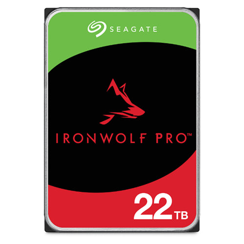 Seagate IronWolf Pro 22TB SATA 3.5" 7200RPM 512MB NAS HDD 5Yr Wty